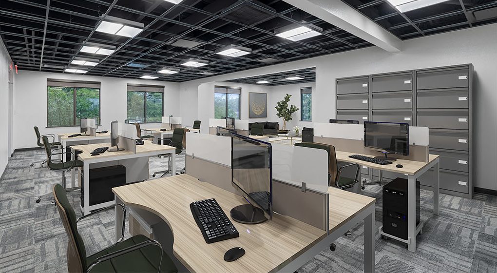 Virtual Staging for Office Spaces by Virtual Staging Australia | Professional and Functional Office Interiors for Real Estate Virtual Staging Australia enhances office spaces with modern office furniture, creating professional, functional environments for real estate listings
